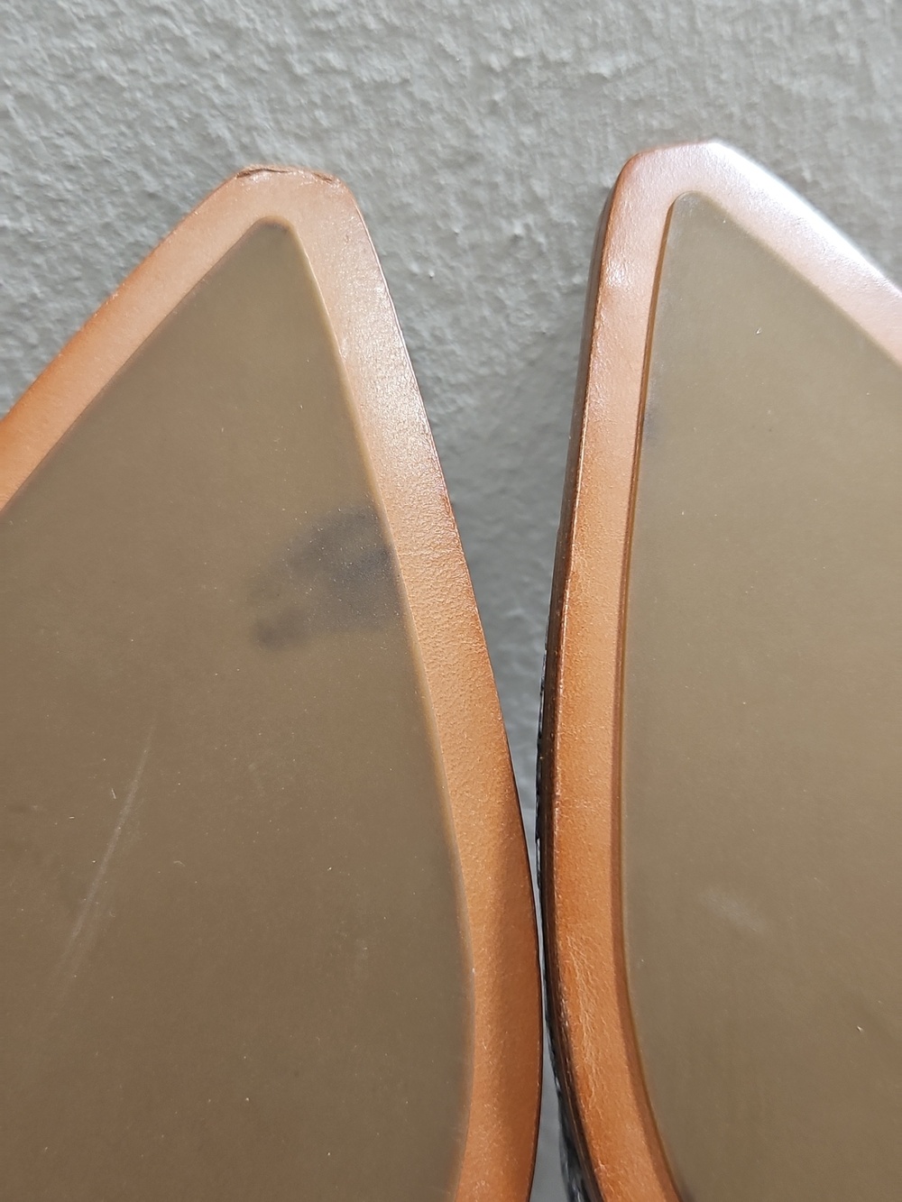 Frye Kenzie Slingback Flats in a black and white snake pattern size 10 - Picture 6 of 12